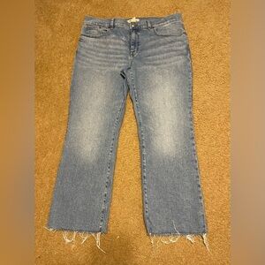 Madewell Mid-Rise Kick Out Jeans, 32